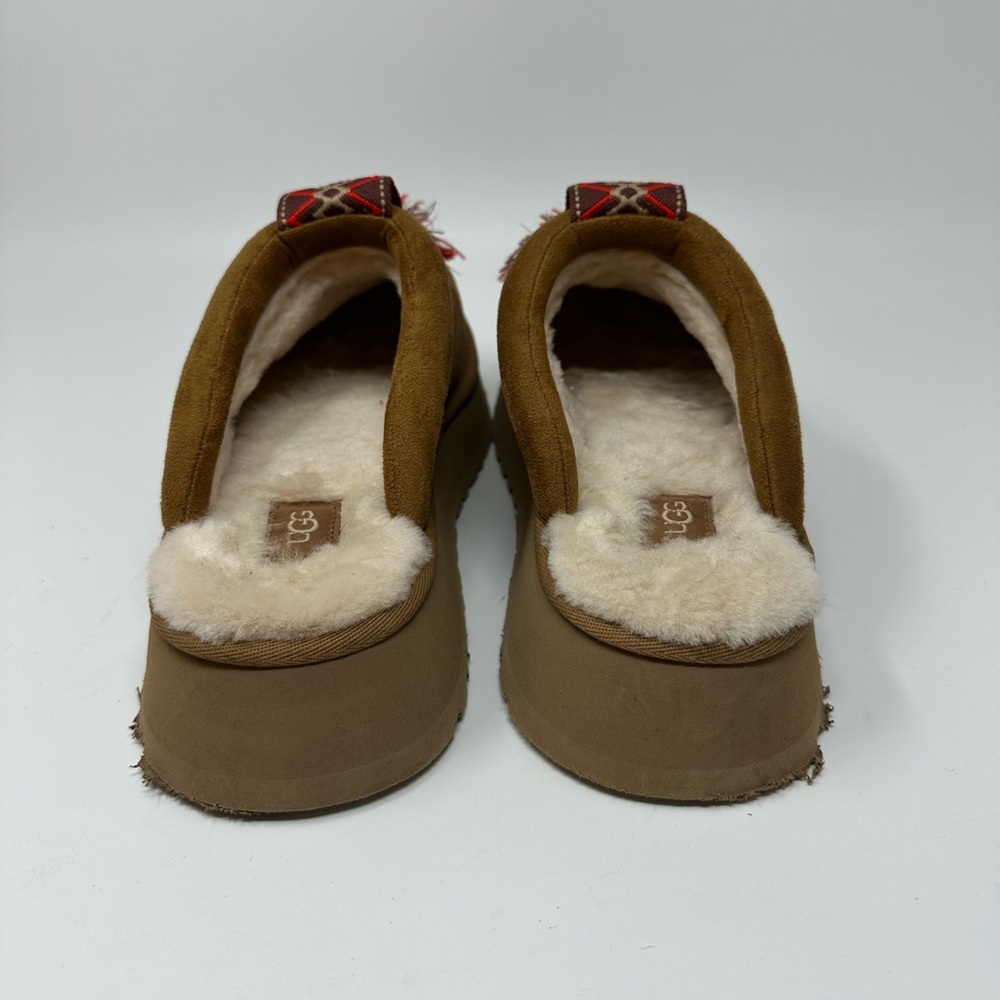 UGG TAZZLE Women's Slippers Suede Chestnut US 10 - Picture 8 of 12
